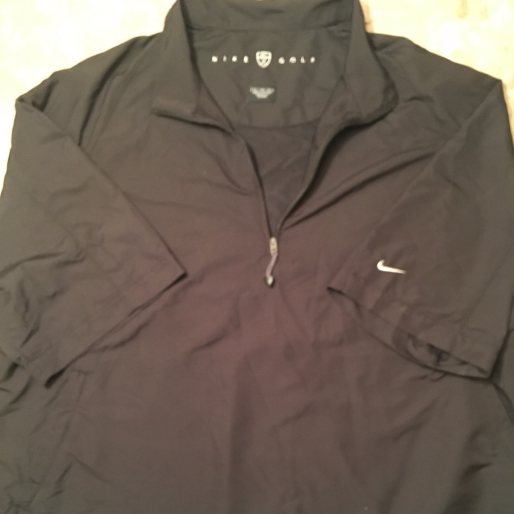 Nike Golf Men’s black pull over jacket